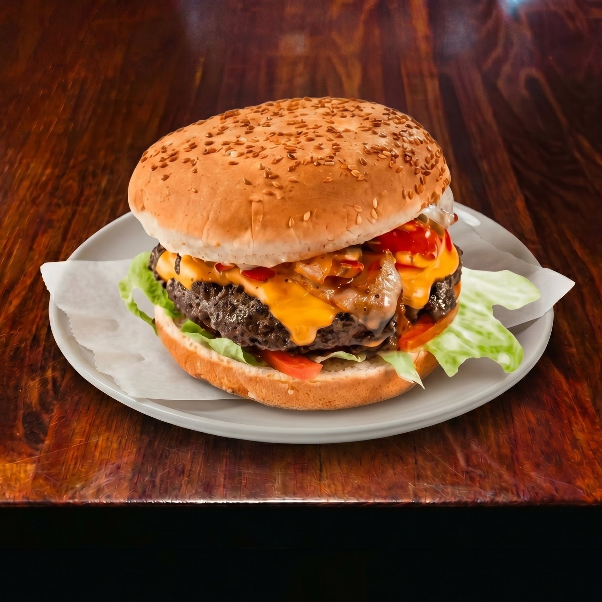 Bacon Double Cheeseburger