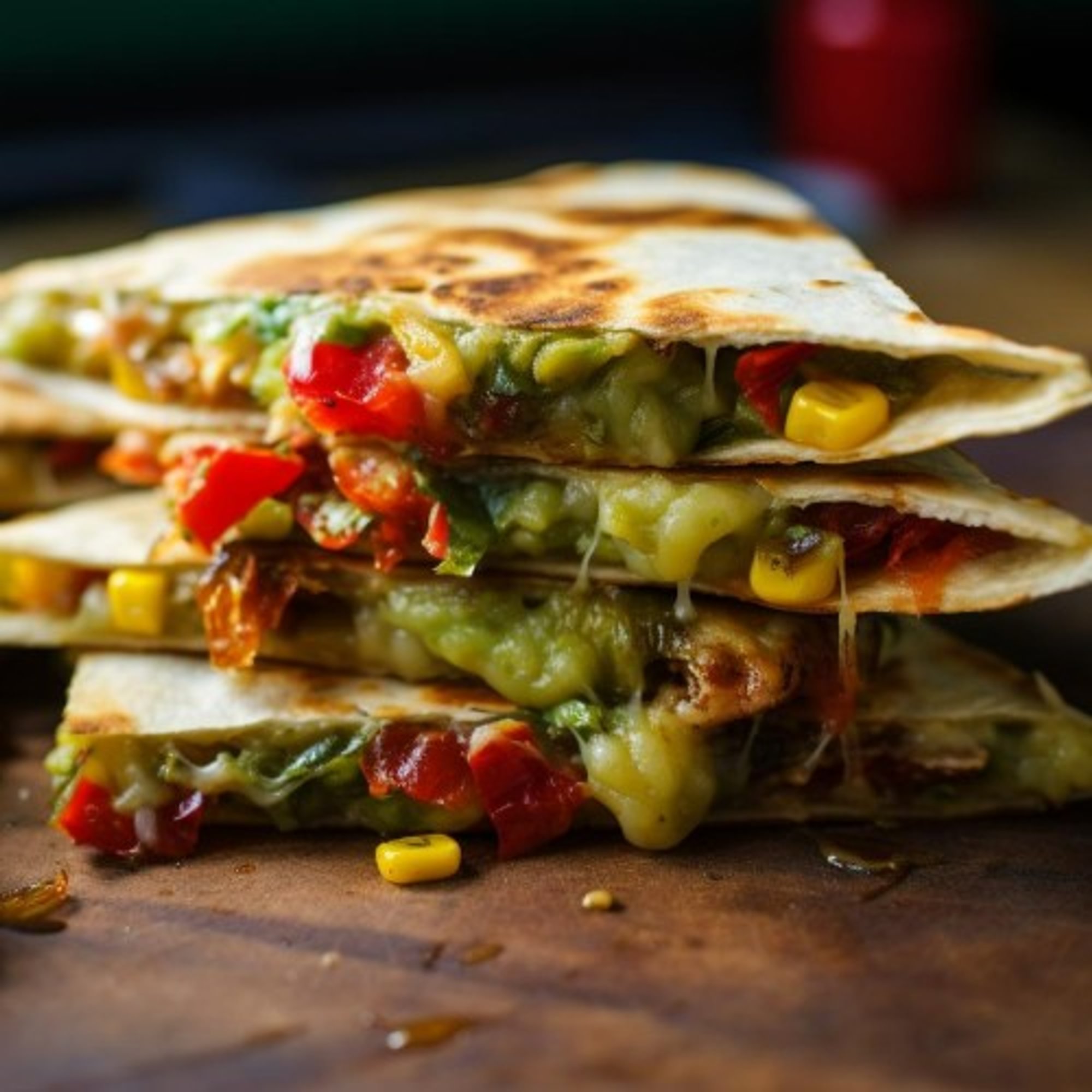 Vegetarian Fajitadilla