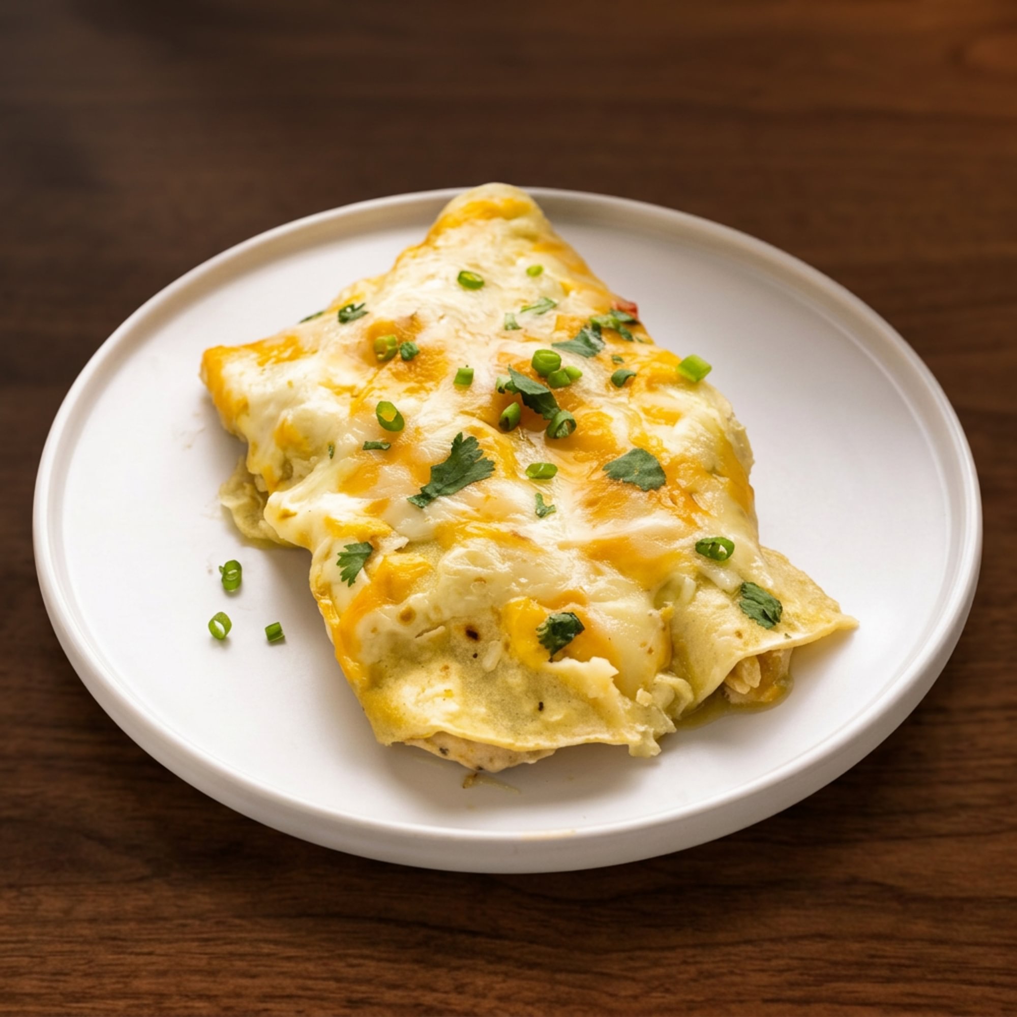 Green Chili Enchilada - Lunch Sp