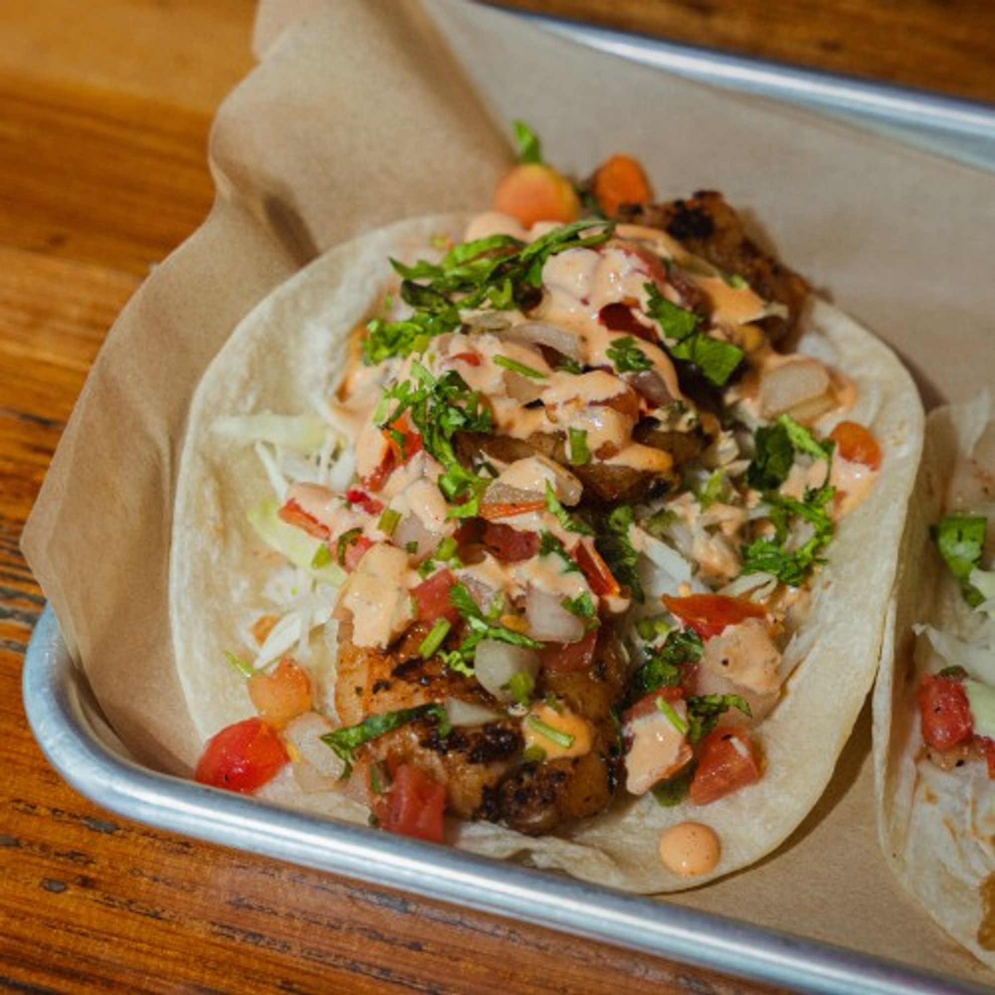 Cirspy Shrimp Taco