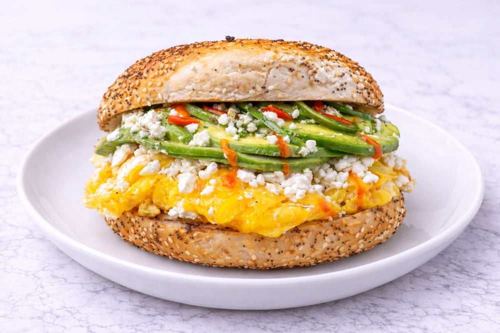 H- Avocado Bagel