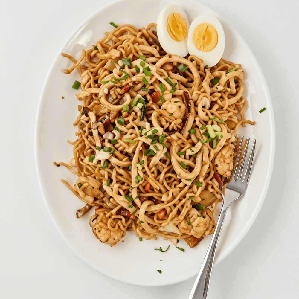 Yaki-Udon Stir-Fry Fusion