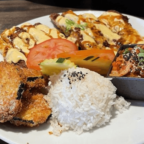 3. Pork Katsu Platter