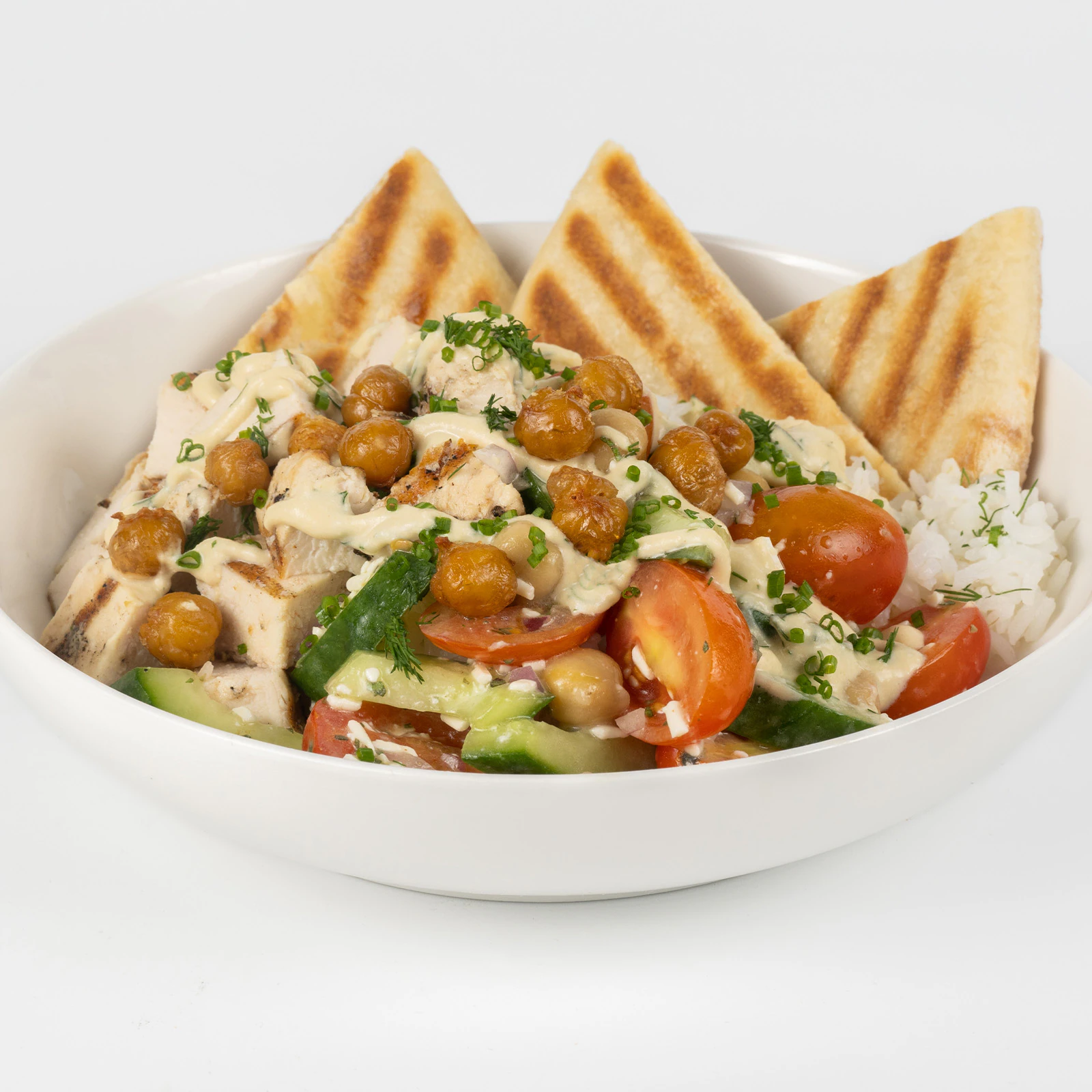Grilled Chicken and Rice Bowl