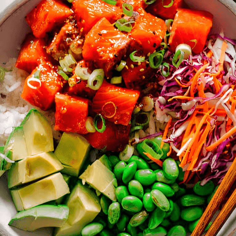 Salmon Pokè Bowl