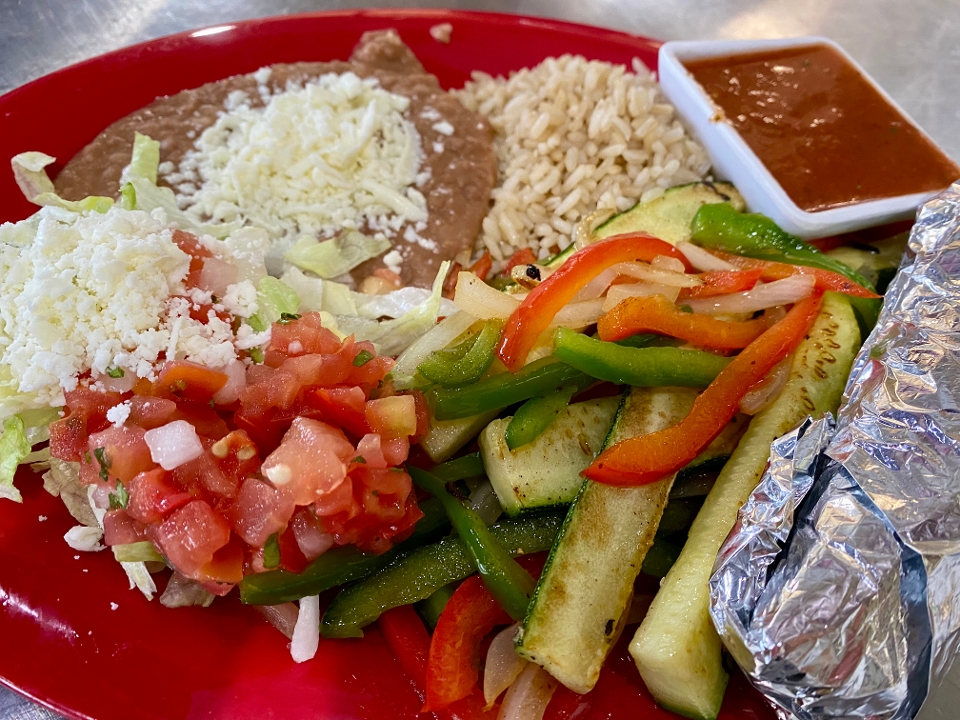 Veggie Taco Plate