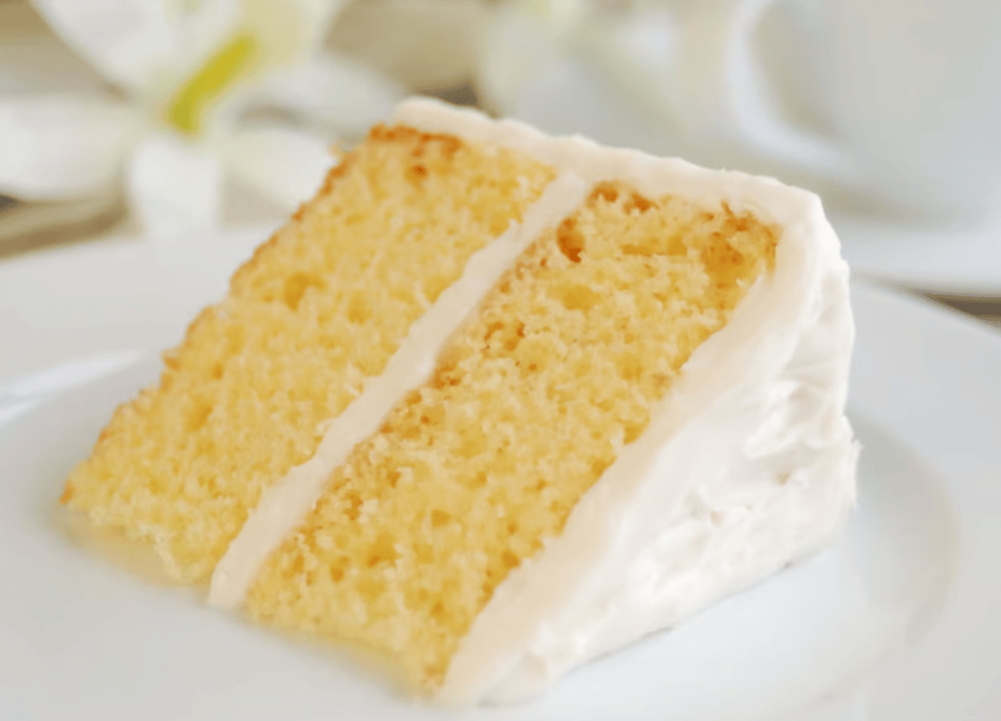 7up Cake with Icing