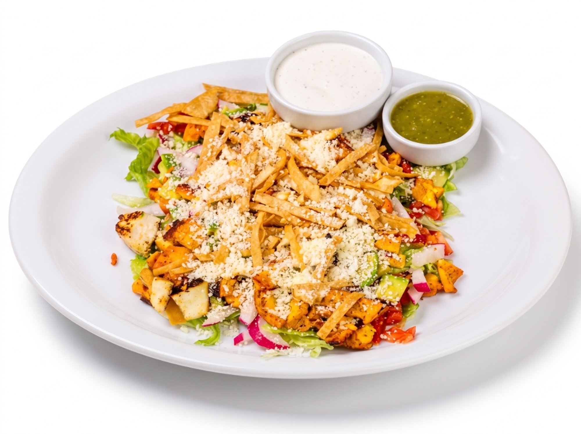 Ensalada Mexicana de la Casa con Bistec (Mexican House Salad with Steak)