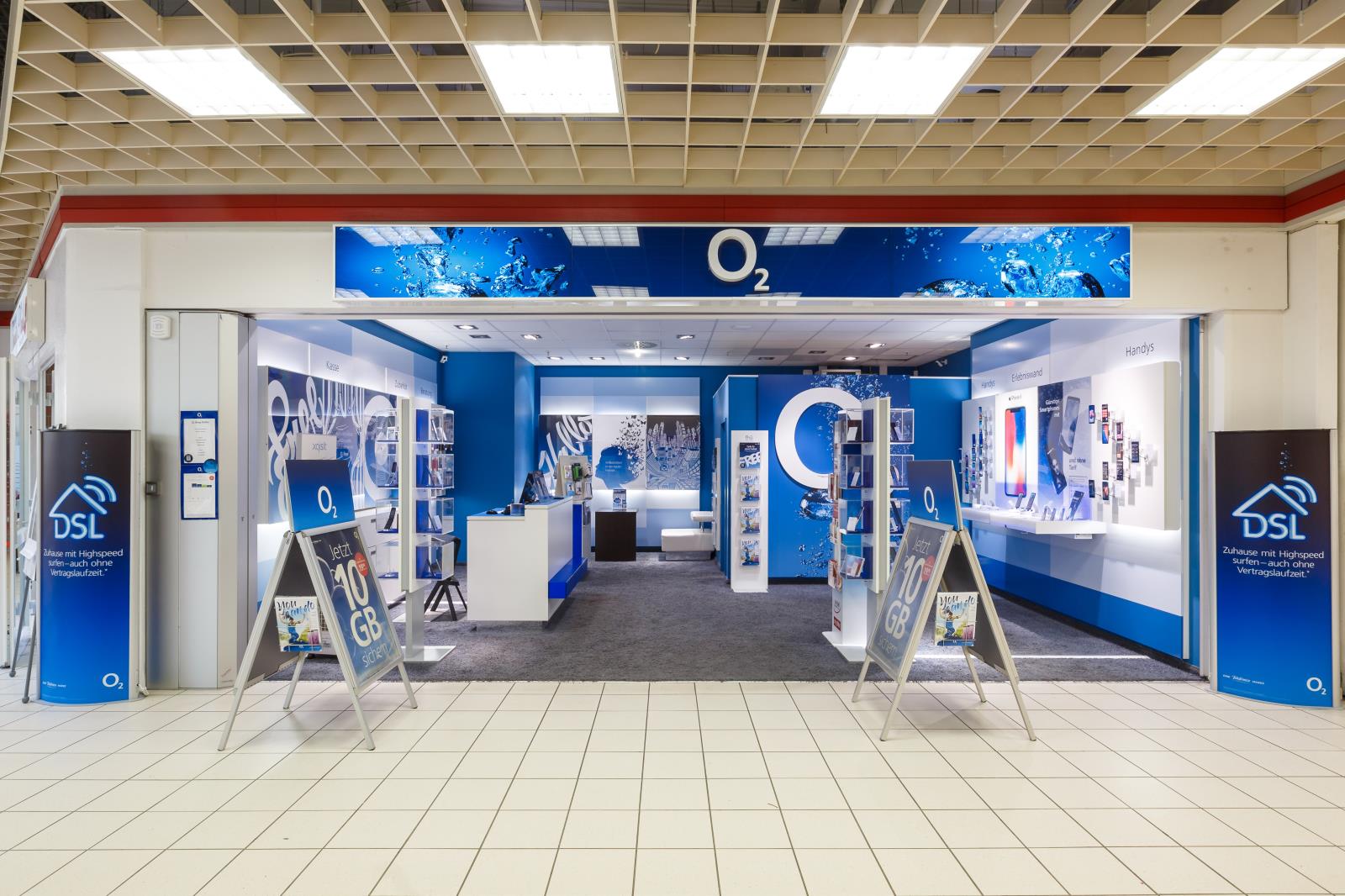the o2 store