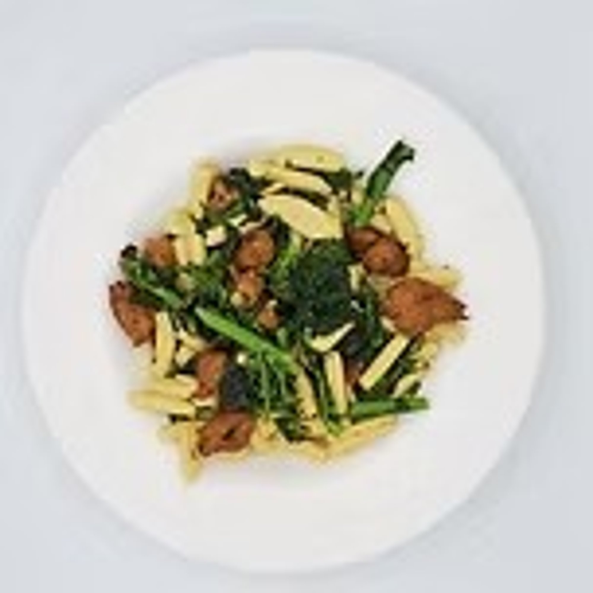 Cavatelli with Broccoli Rabe and Sausage