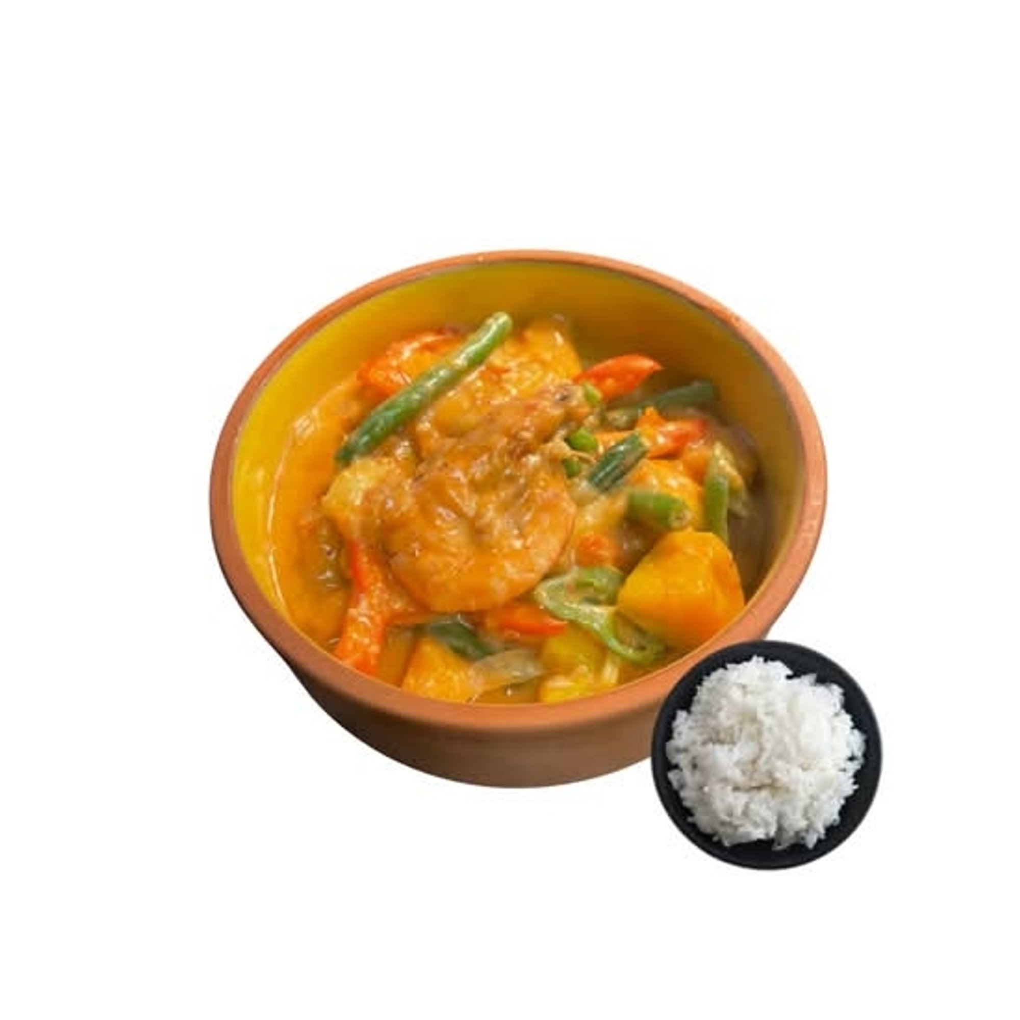 Ginataang Sitaw at Kalabasa (Squash and Green Beans)
