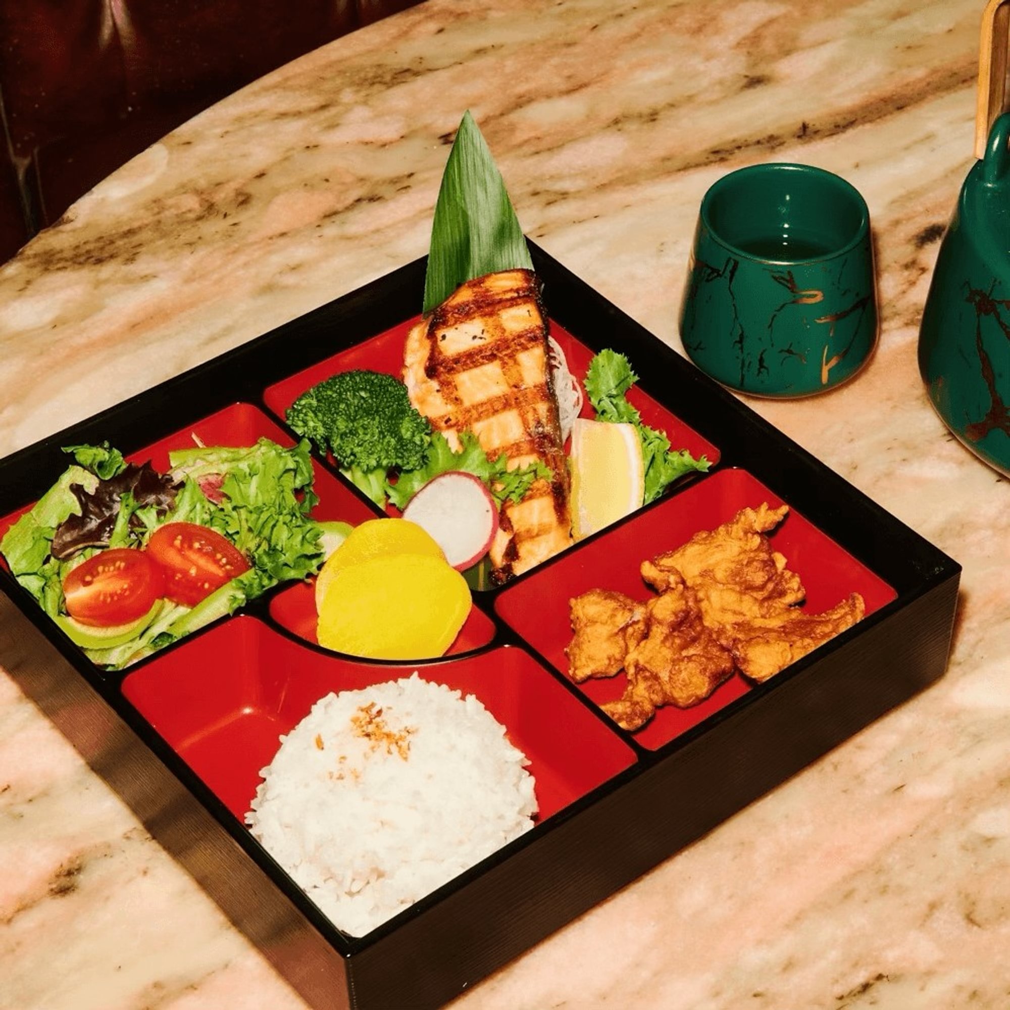 Chicken Teriyaki Bento Box Lunch Special
