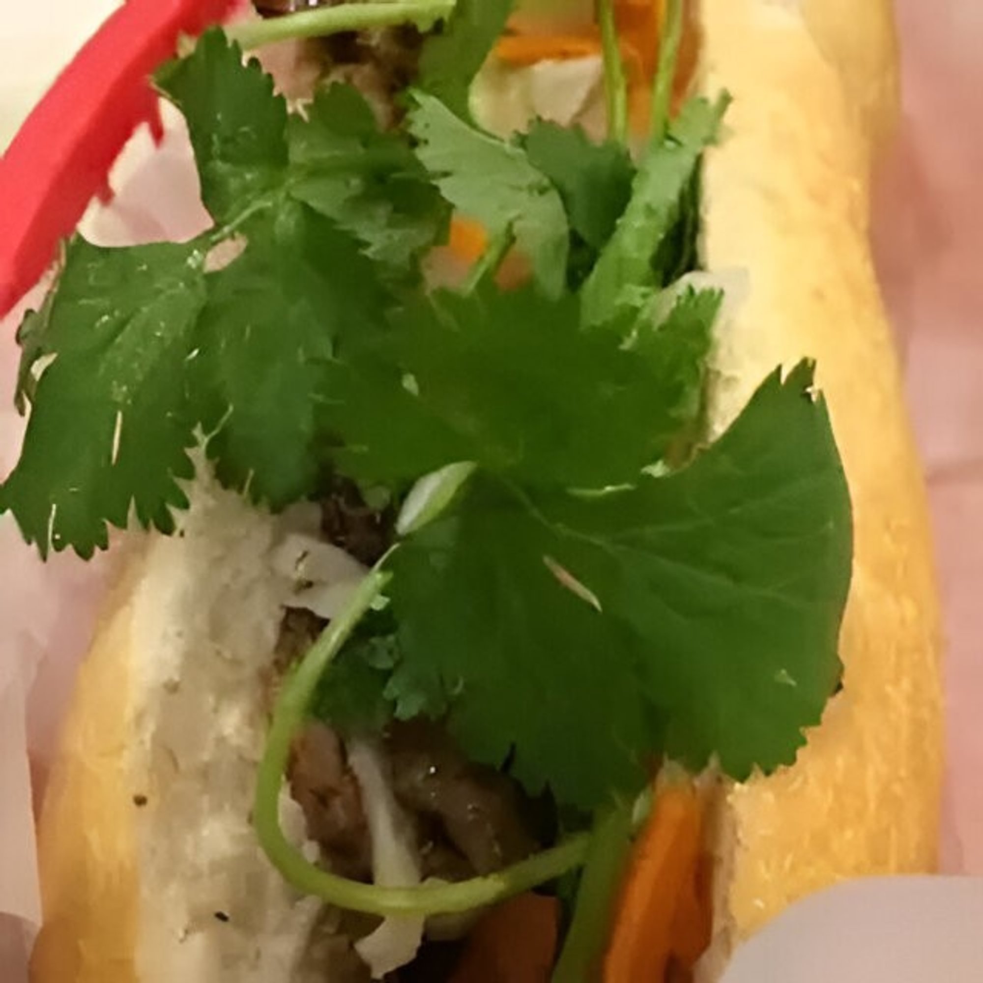 Lemongrass Pork Sandwich