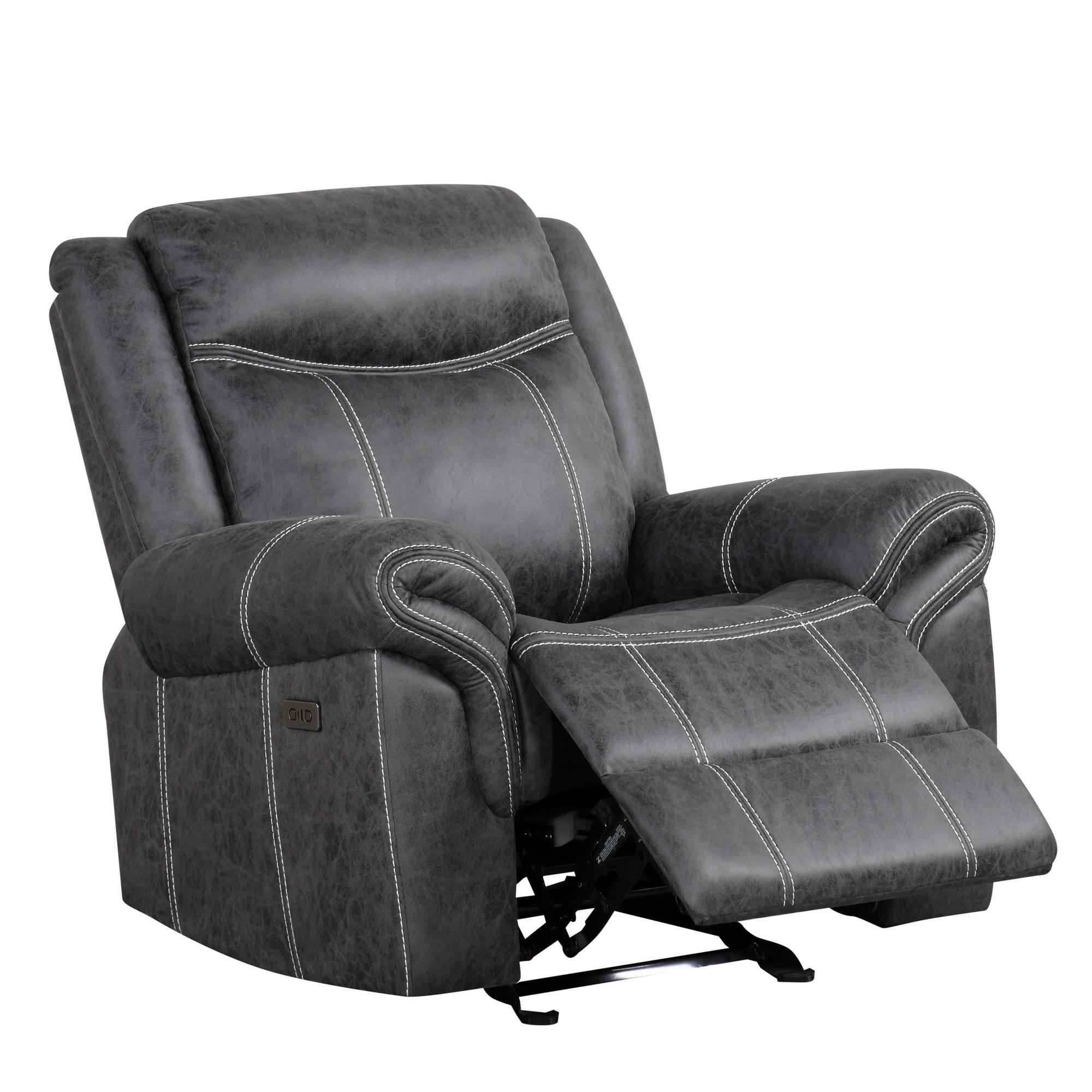 Zubaida Power Glider Recliner - Gray