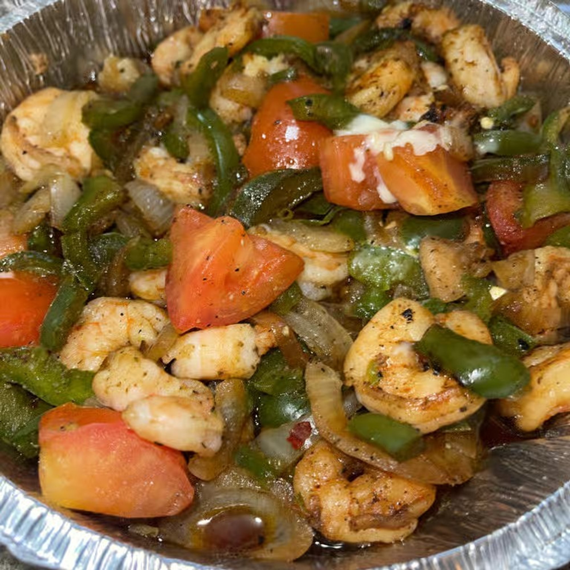Shrimp Fajitas