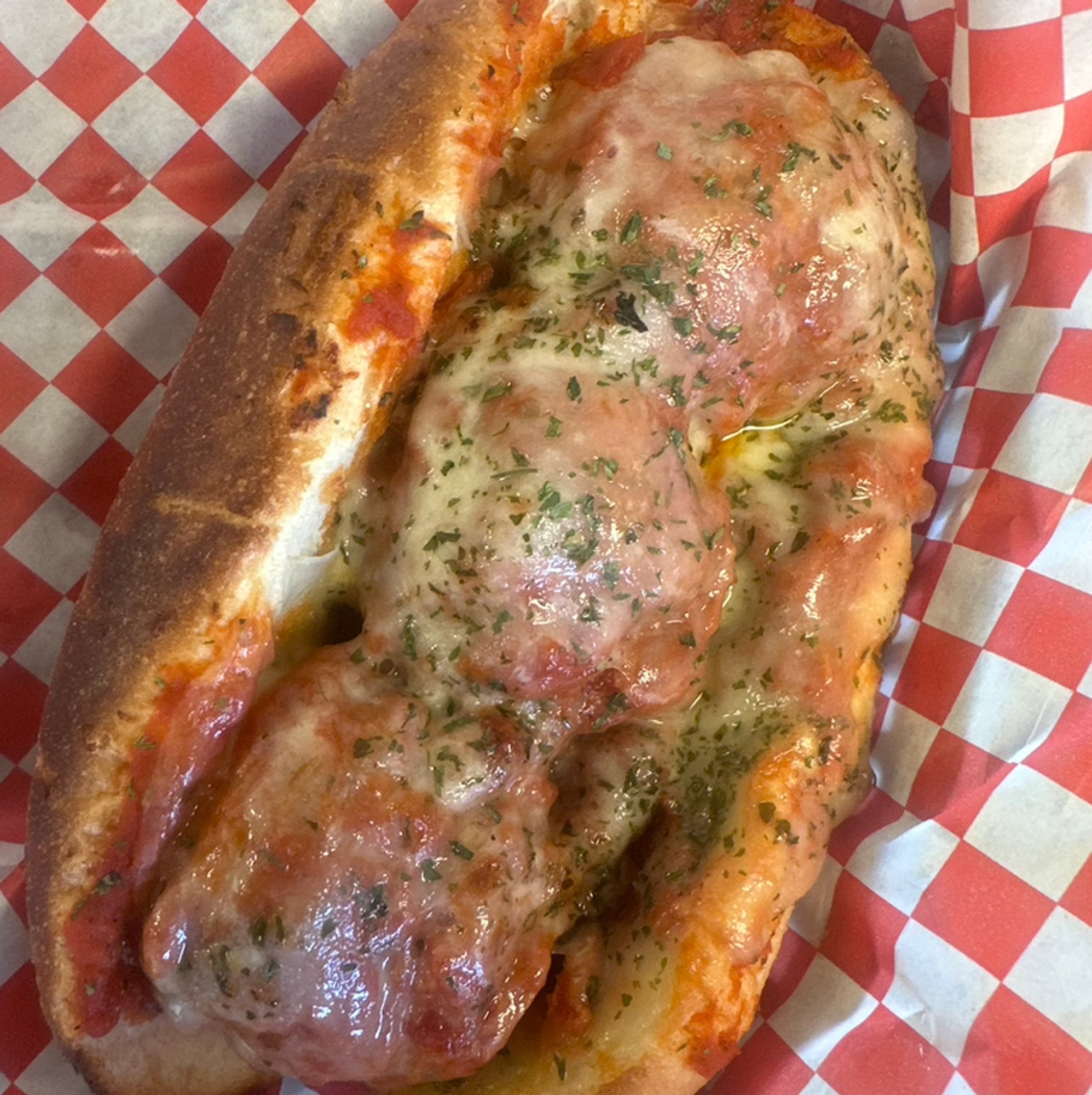 Mama's Meatball Sub W/Fries
