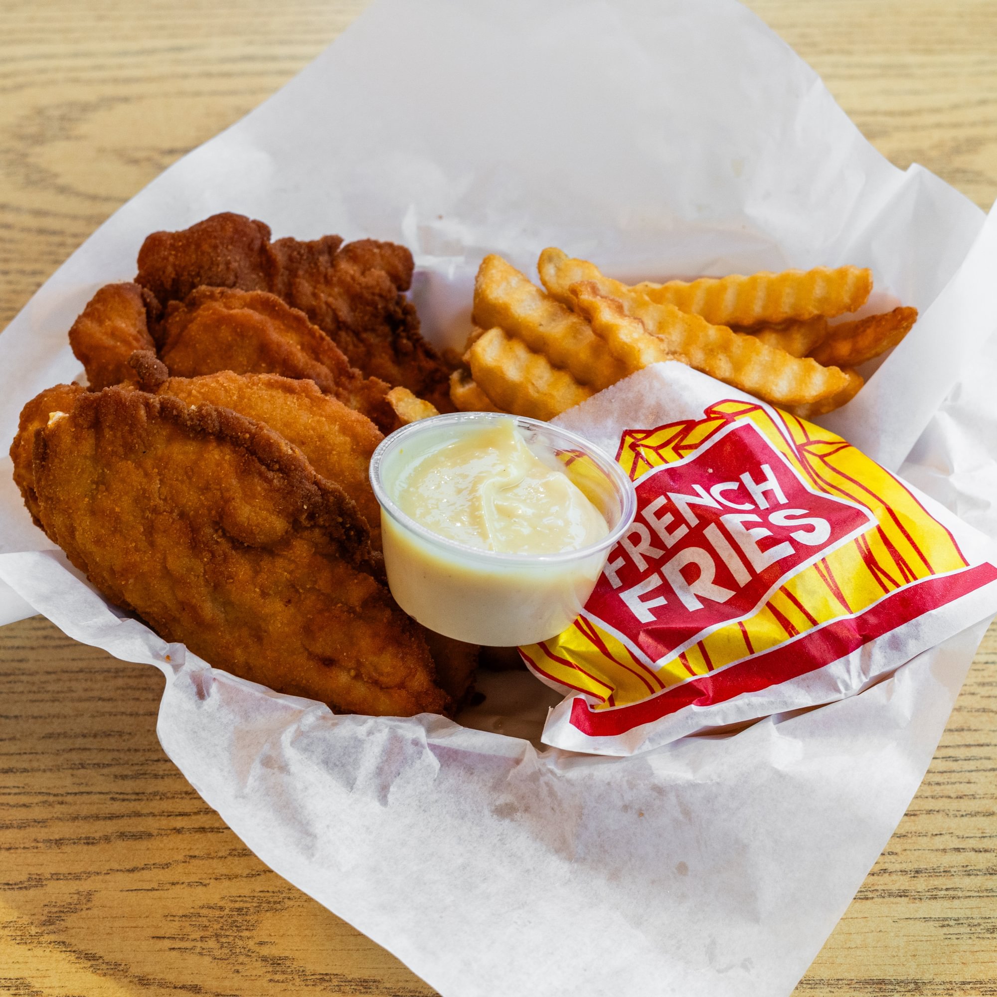 Chicken Strips with Fries
