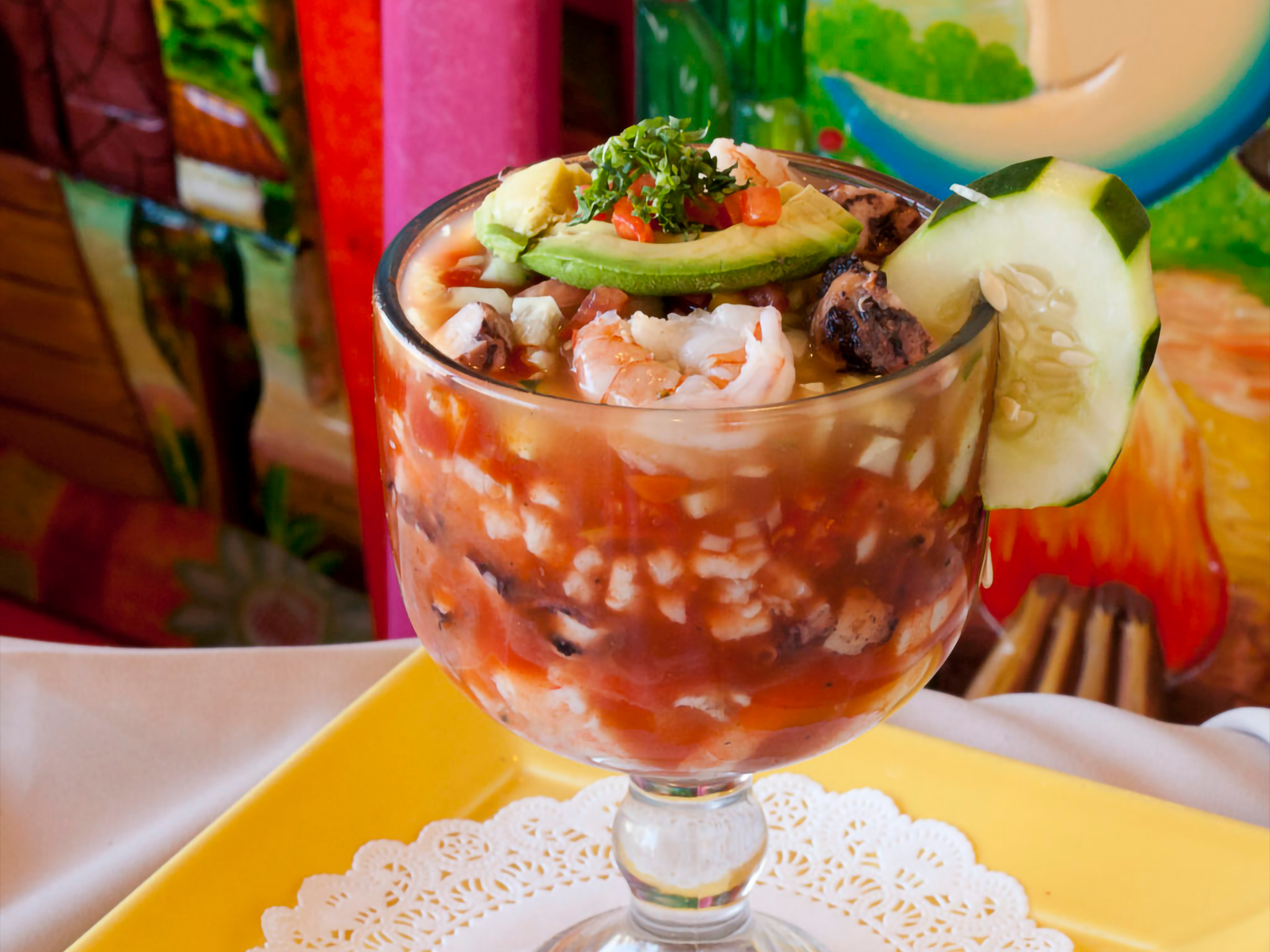 Coctel de Camaron Y Pulpo