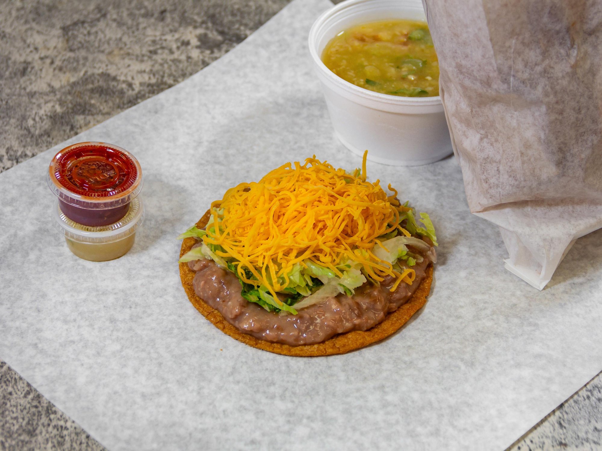 Bean Tostada