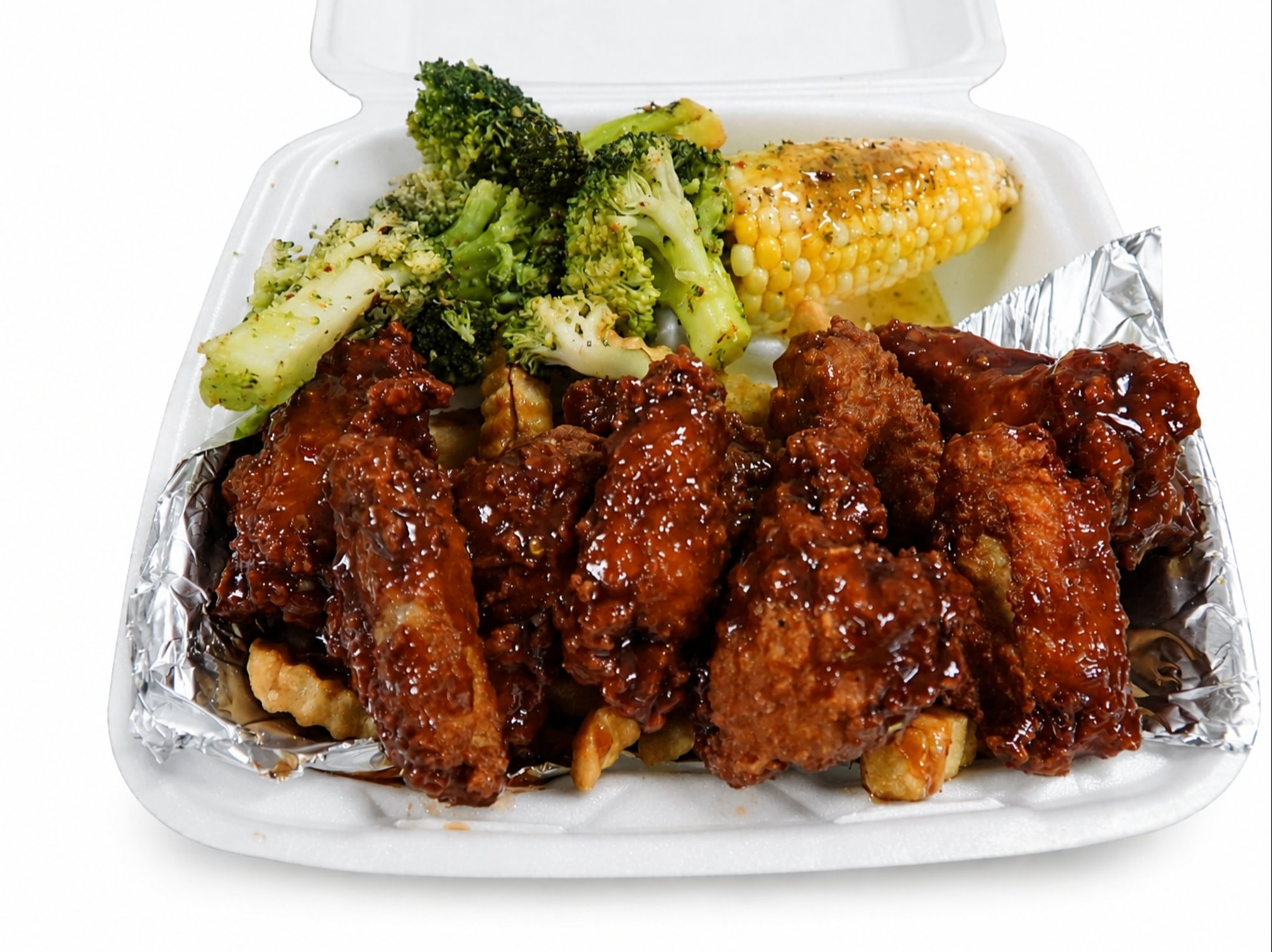 Jerk BBQ Wing Ding Platter