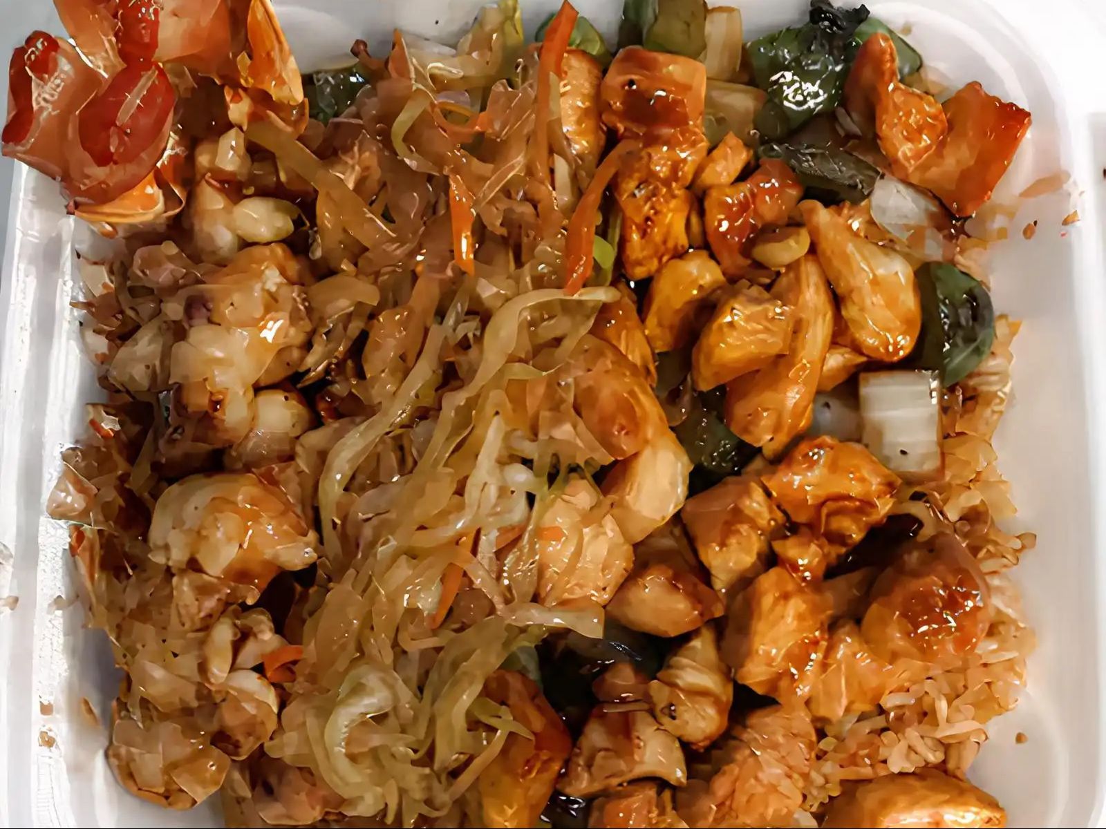 Hibachi Chicken & Lobster