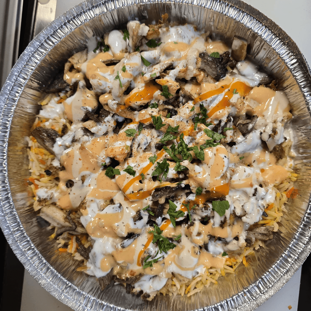 Mixed Shawarma Over Rice