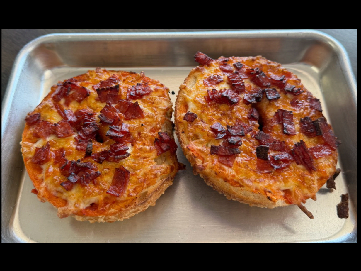 Pizza Bagel (Pepperoni or Sausage)
