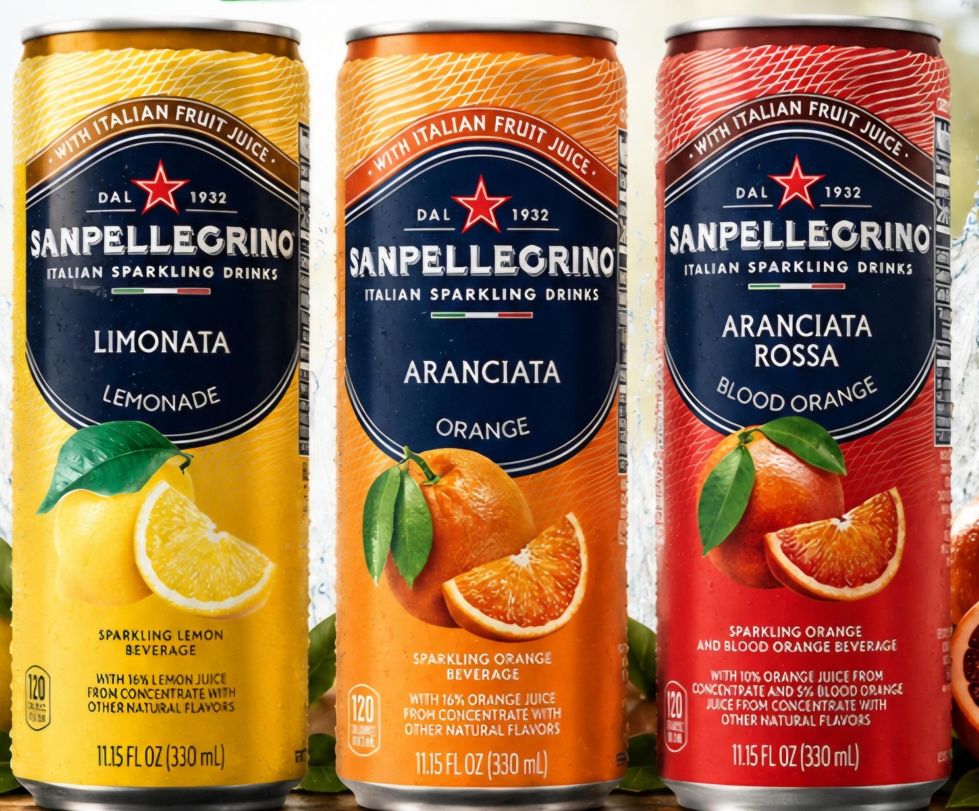 San Pellegrino Cans