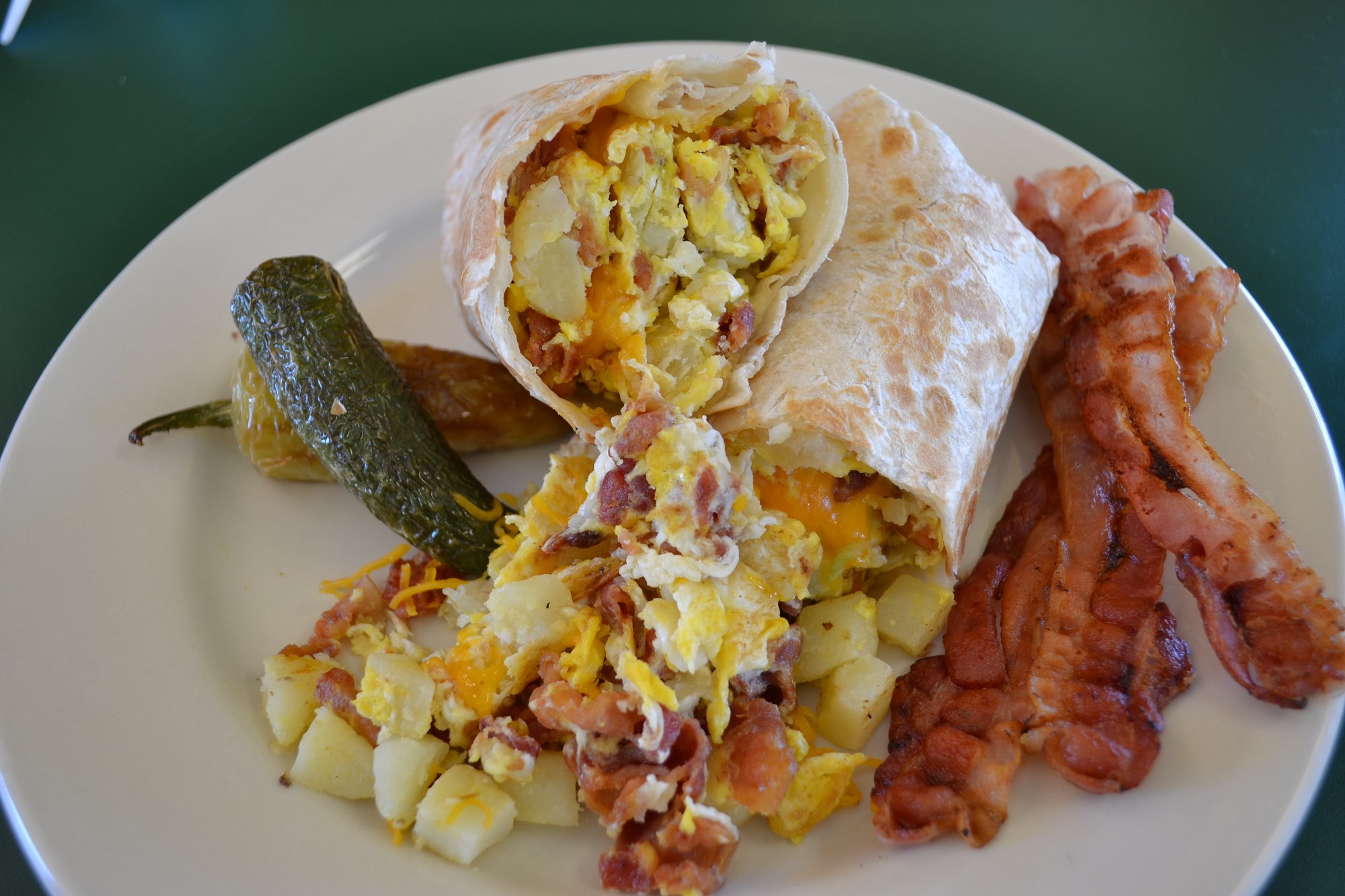 Bacon Breakfast Burrito