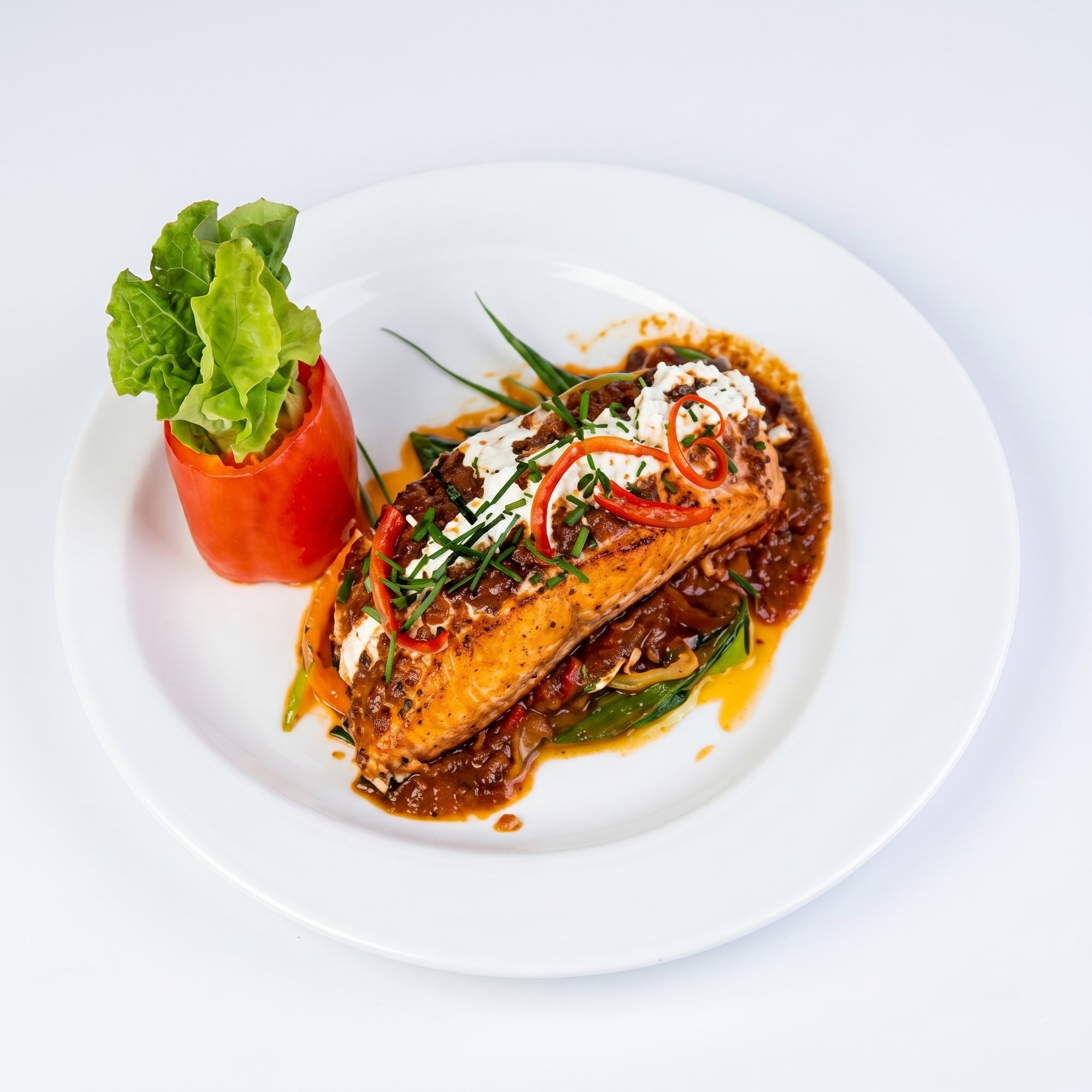 Salmon Panang Curry