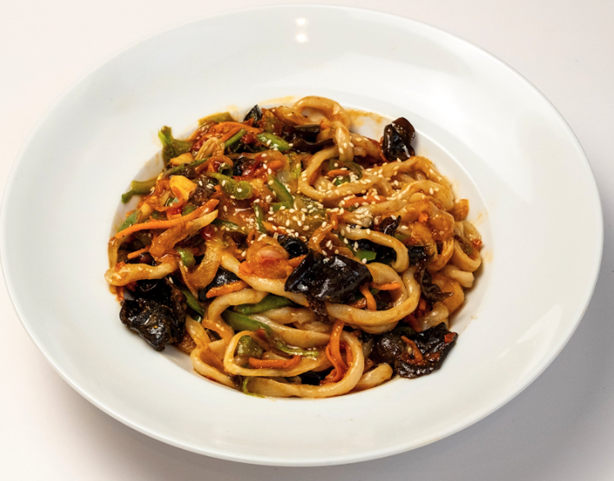 Veggie Cumin Chao-mian 孜然时蔬炒拉条子
