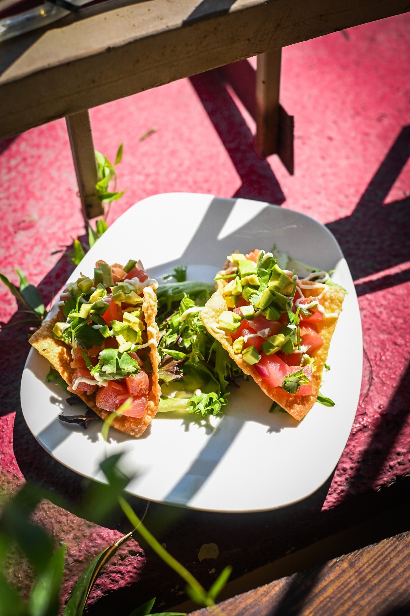 Ahi Tuna Tostada