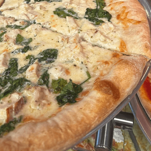 Chicken Alfredo Pizza