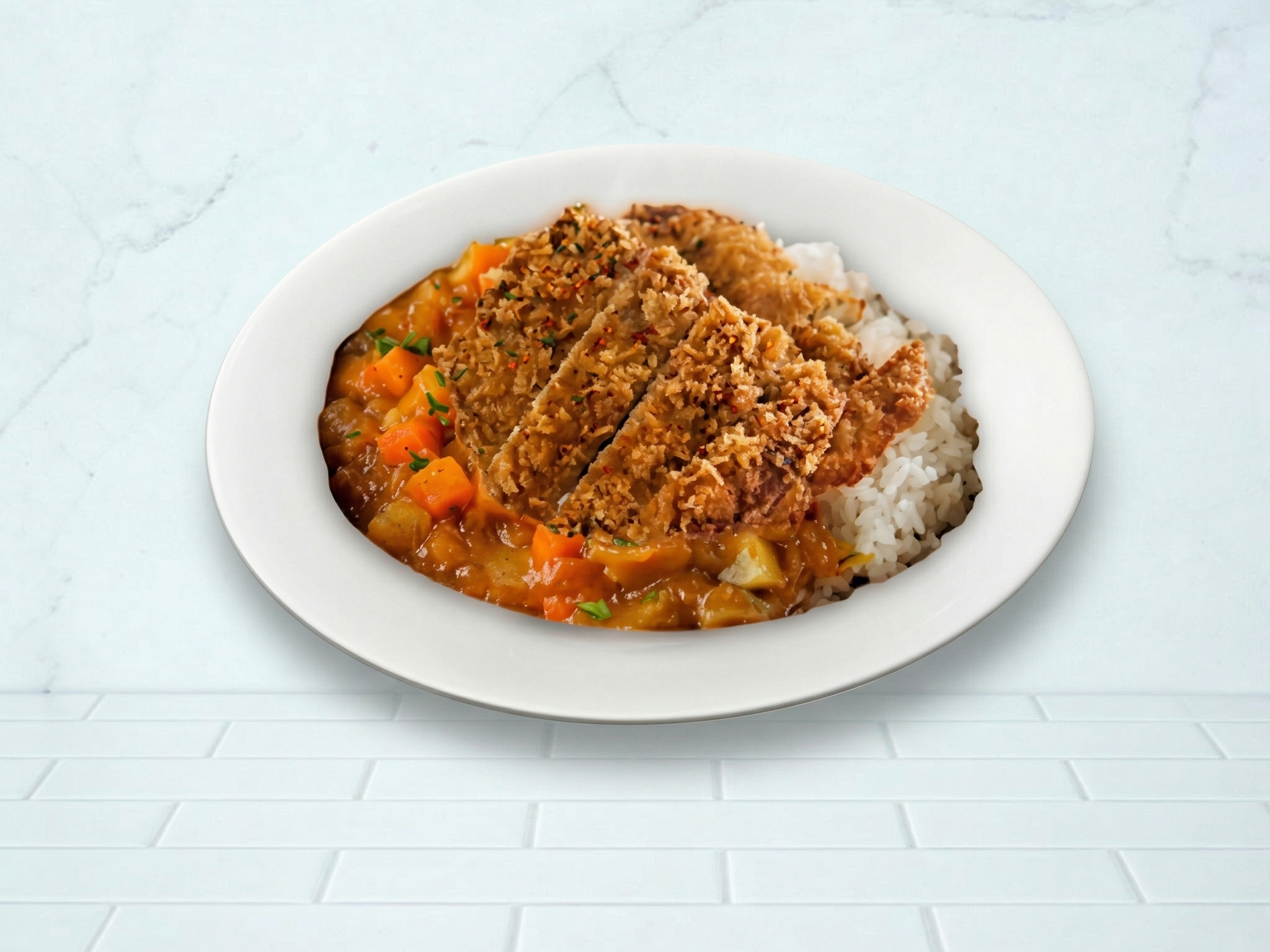 Pork Chop Curry Katsu