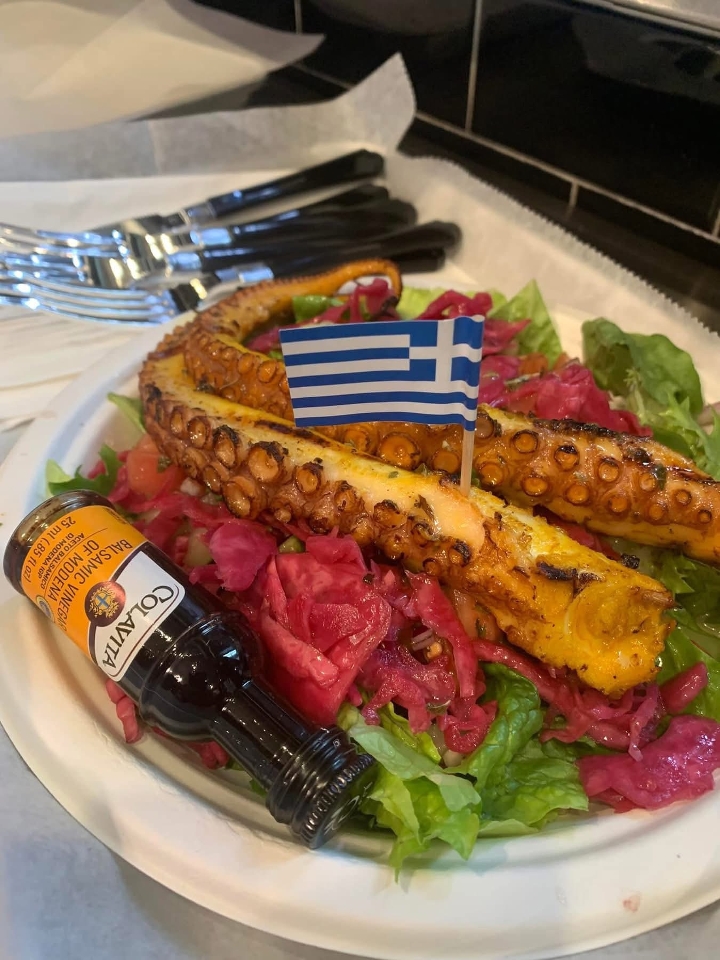Grilled Octopus Mezze
