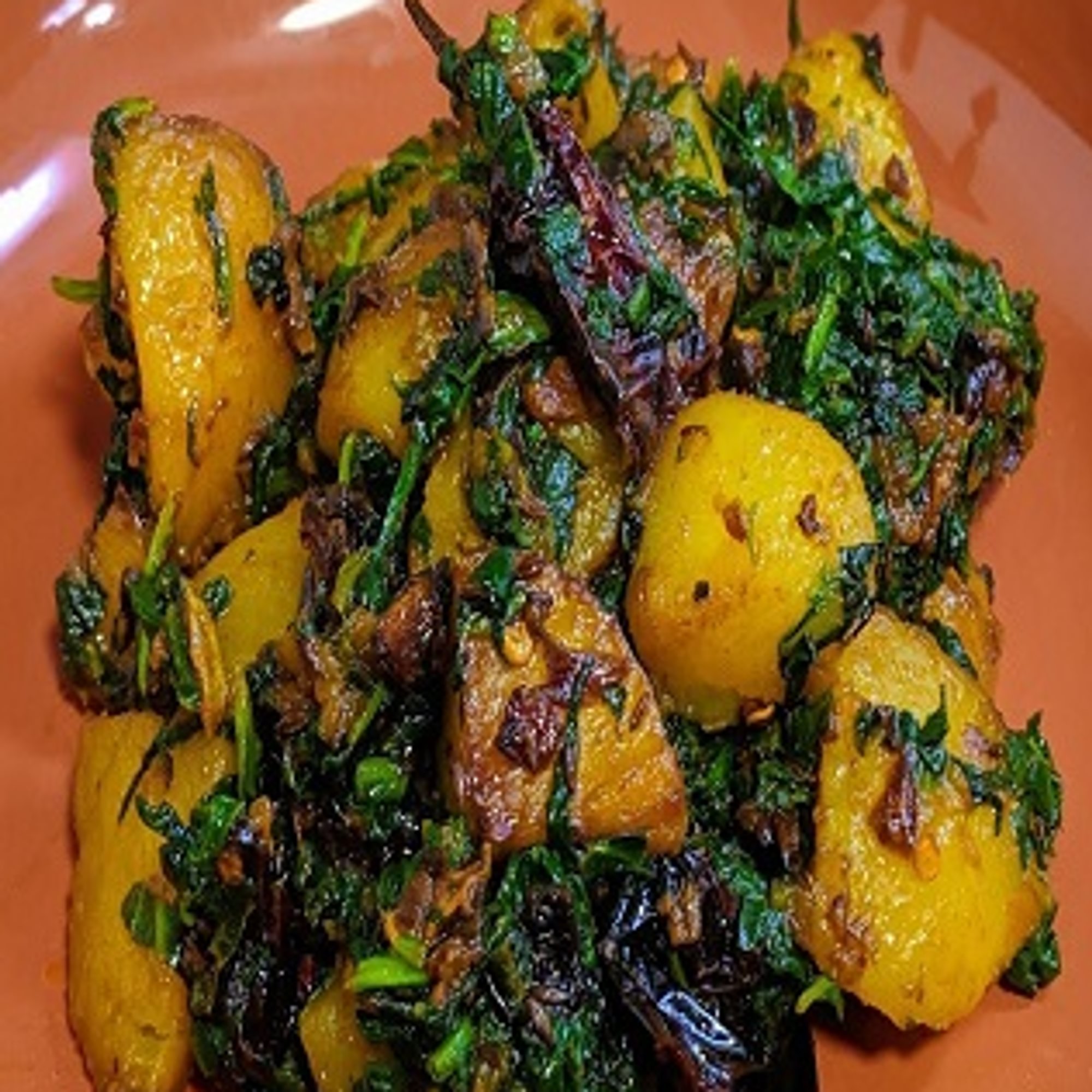 Aloo Palak