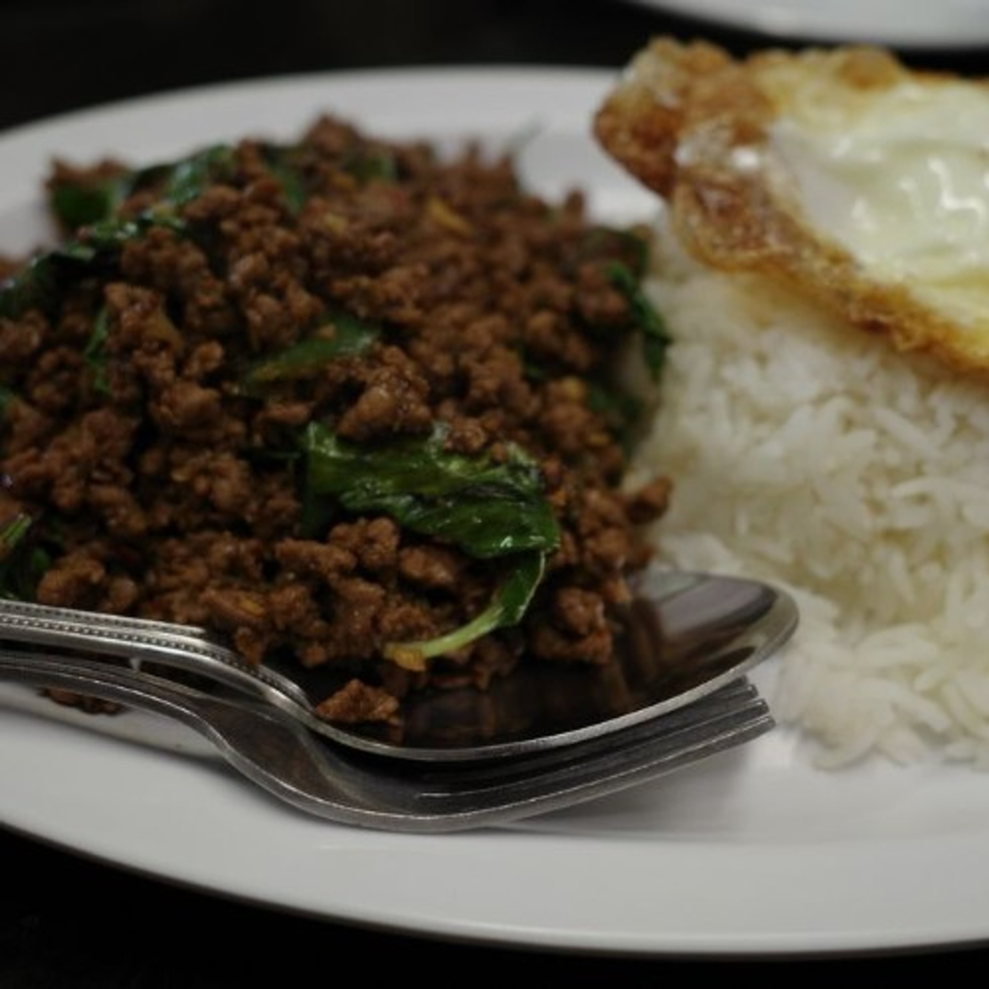Pad Kra Pao (Over Rice)