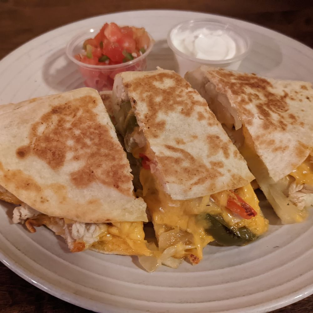 Daniel's Chicken Quesadilla