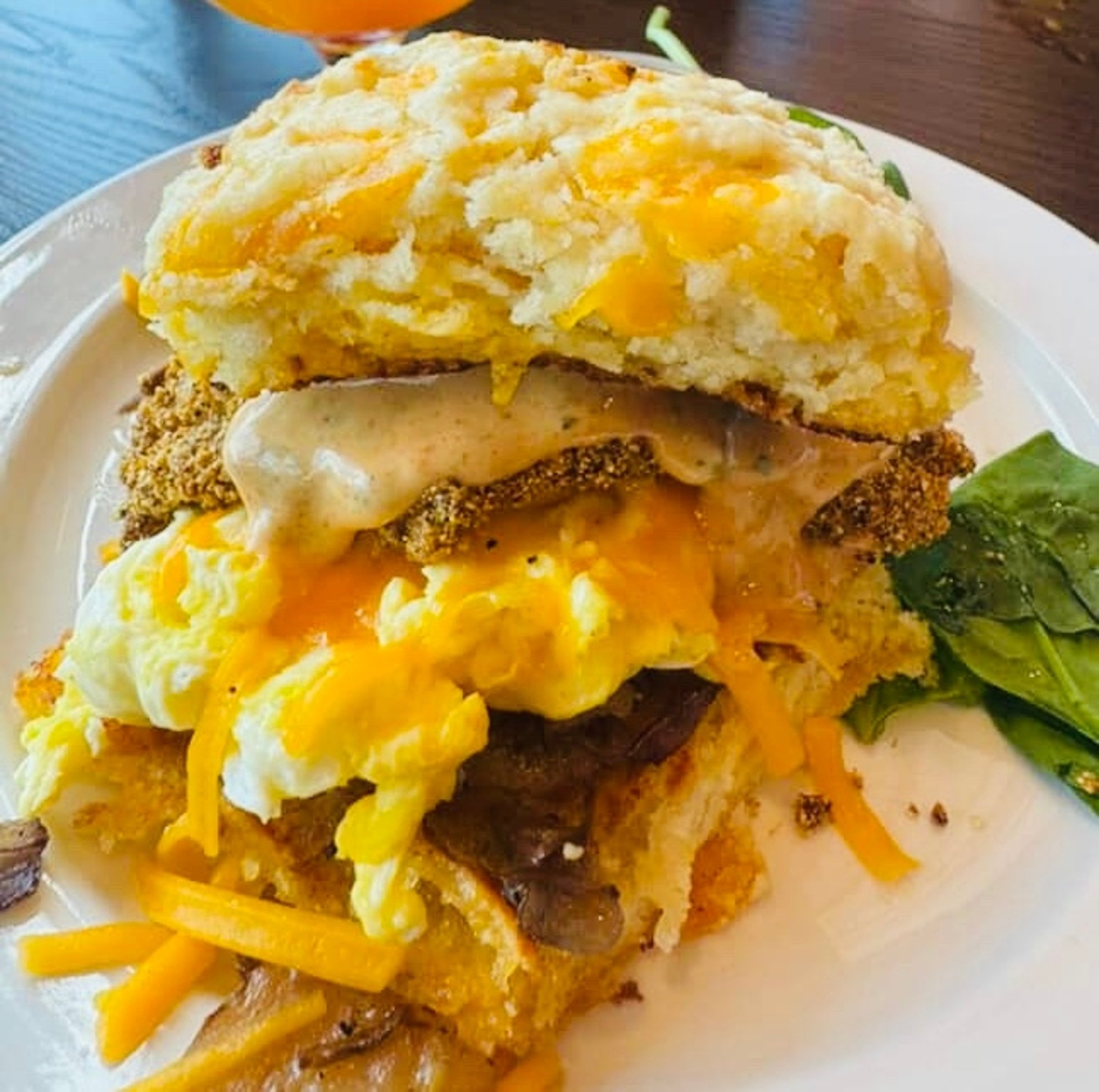 Catfish & Potato Biscuit