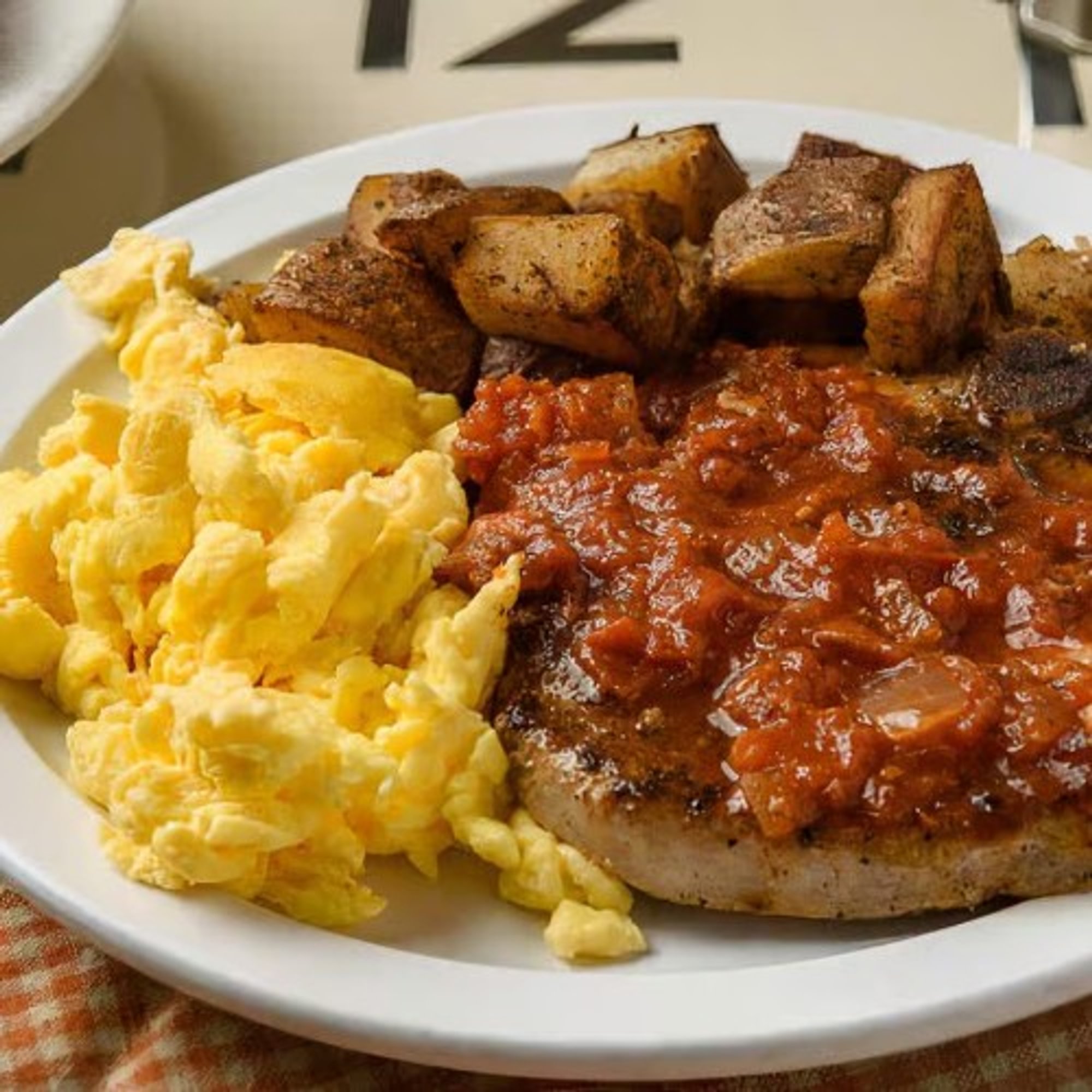 Pork Chop & Eggs