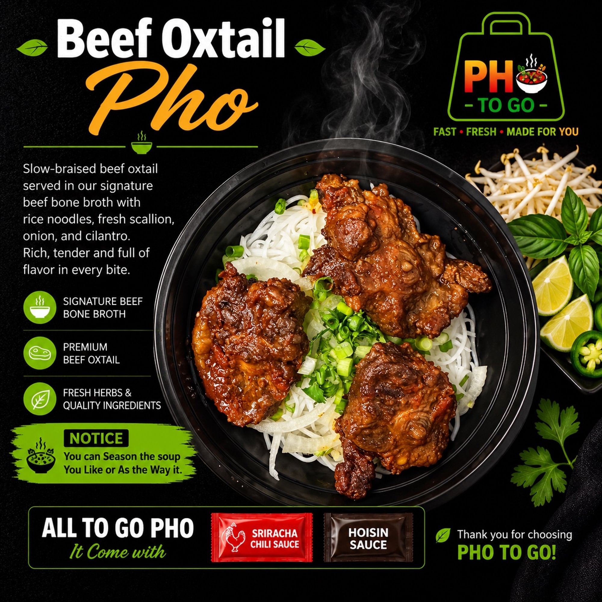 A19: Beef Oxtail Pho