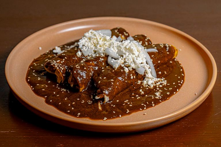 Enchiladas de Mole