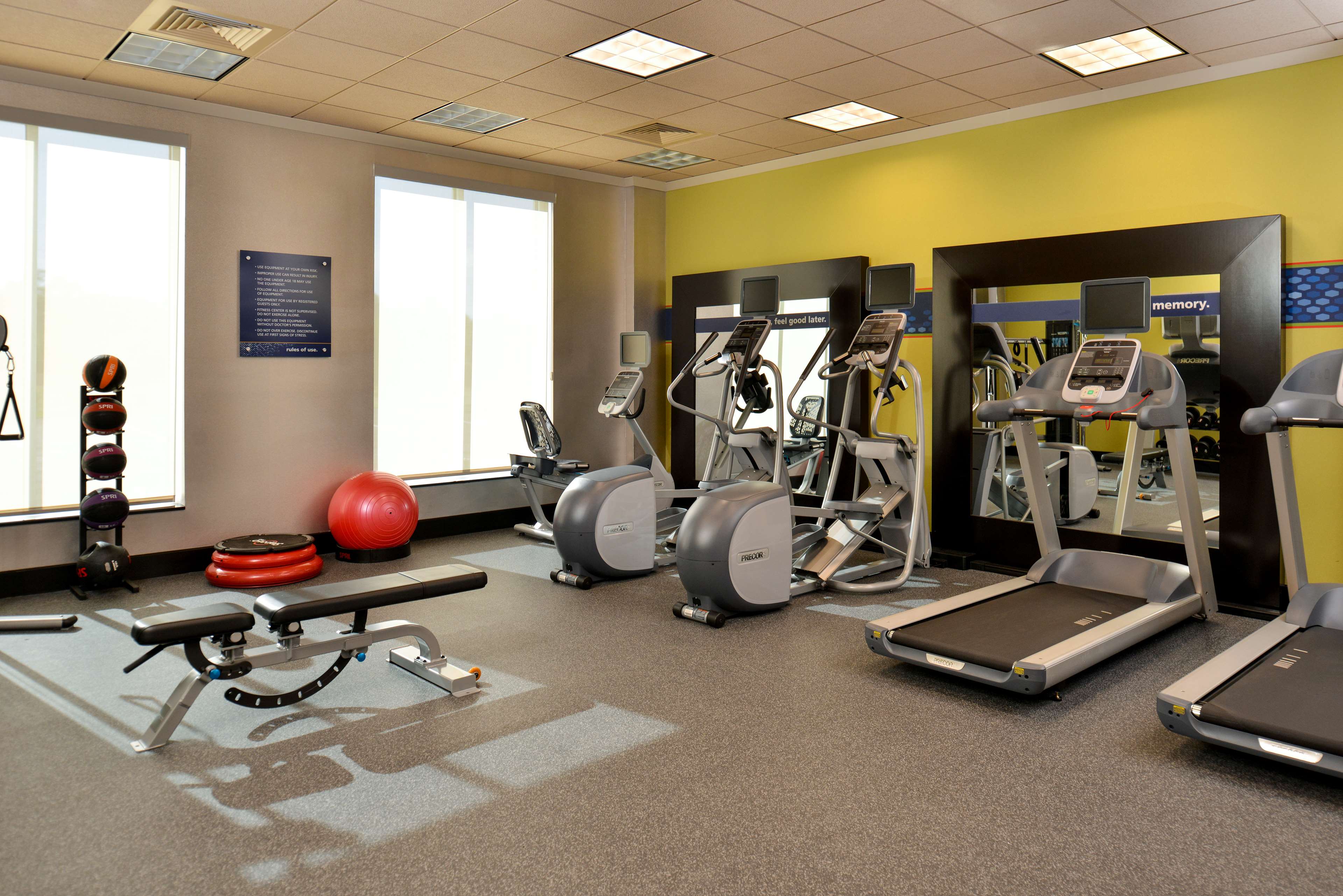 Health club  fitness center  gym