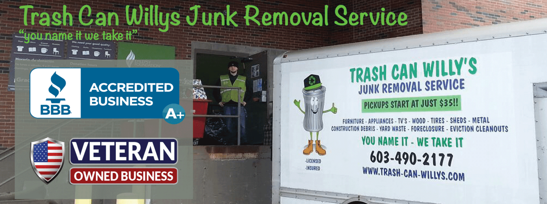 Trash Can Willys Junk Removal Service Photo