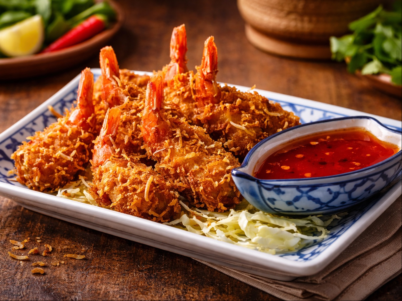 Fried Coconut Shrimp