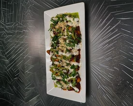 Samosa Chaat (Dairy)