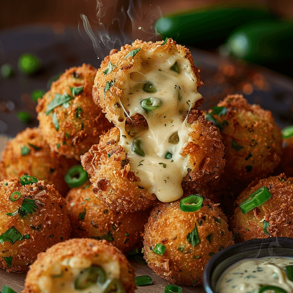 Vegan Cheesy Jalapeno Bites