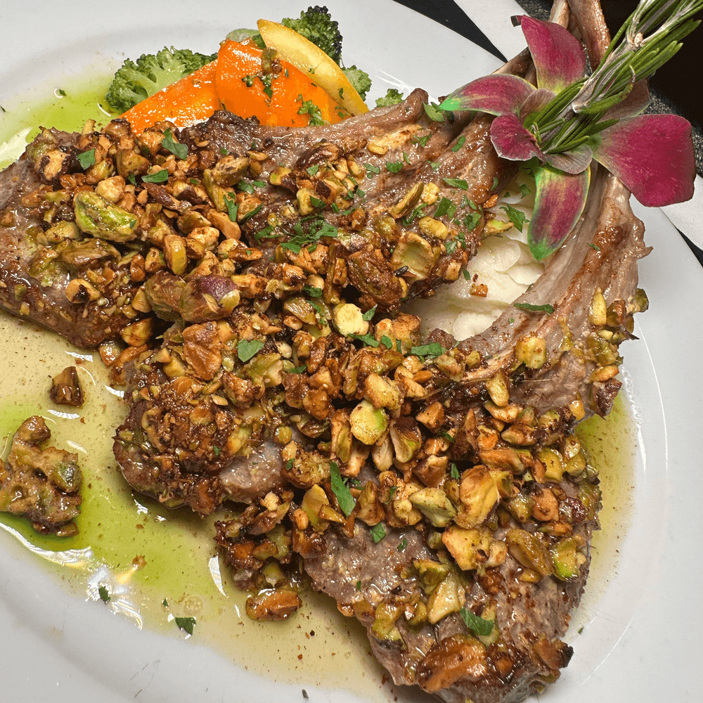 Pistachio Lamb Chops