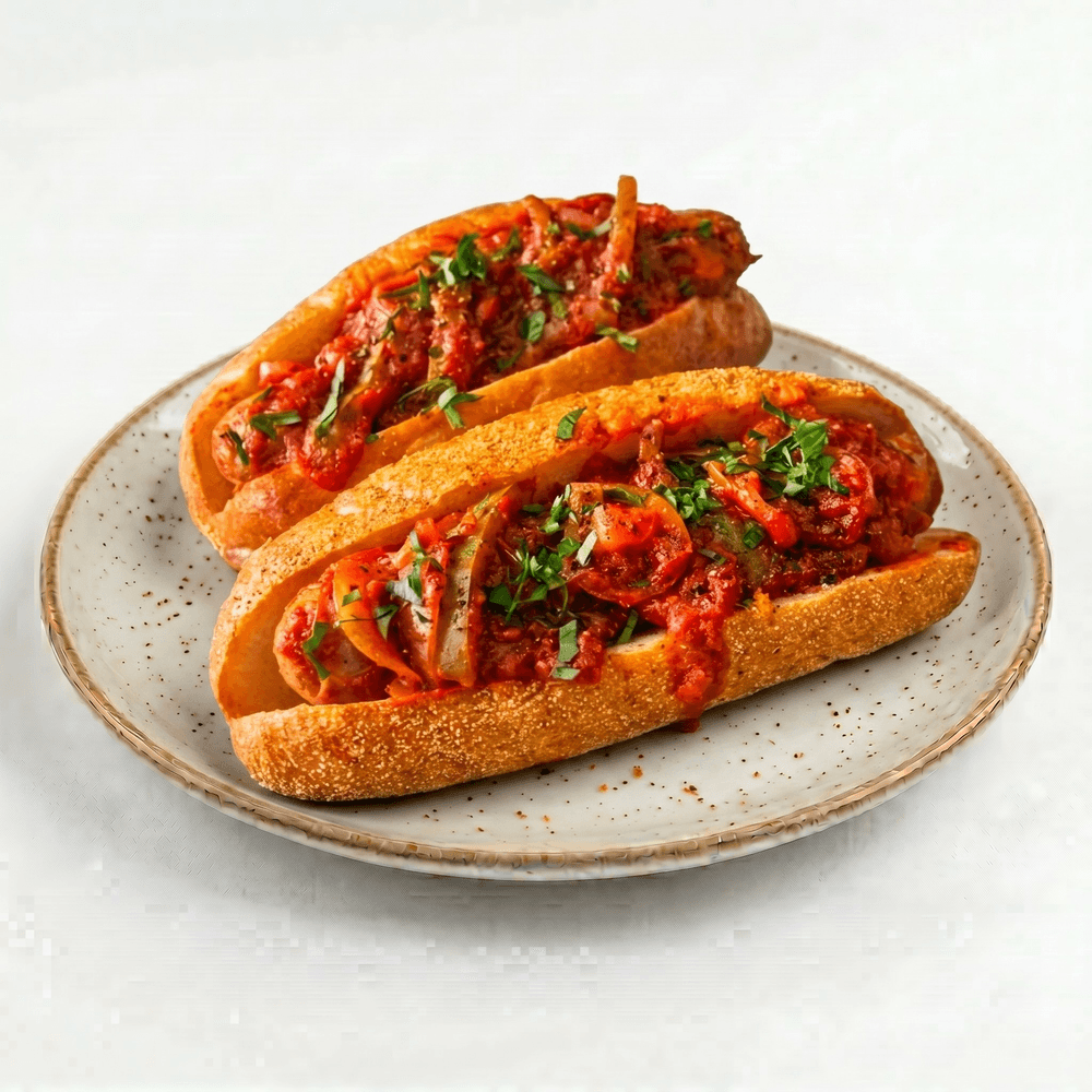 Sausage & Peppers Hero