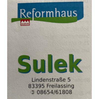 Logo von Reformhaus Sulek